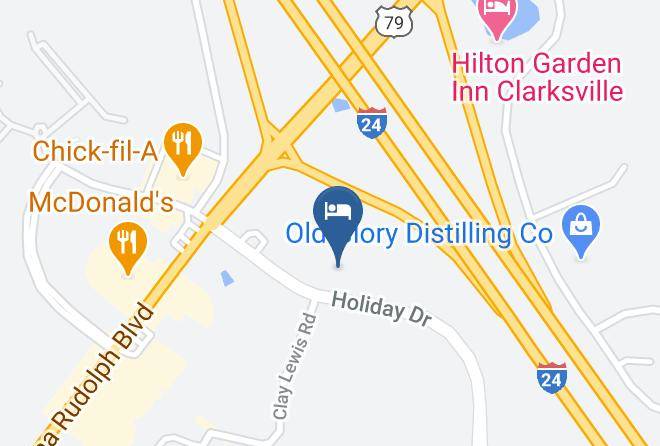Montgomery - Super 8 By Wyndham Clarksville Northeast Maps