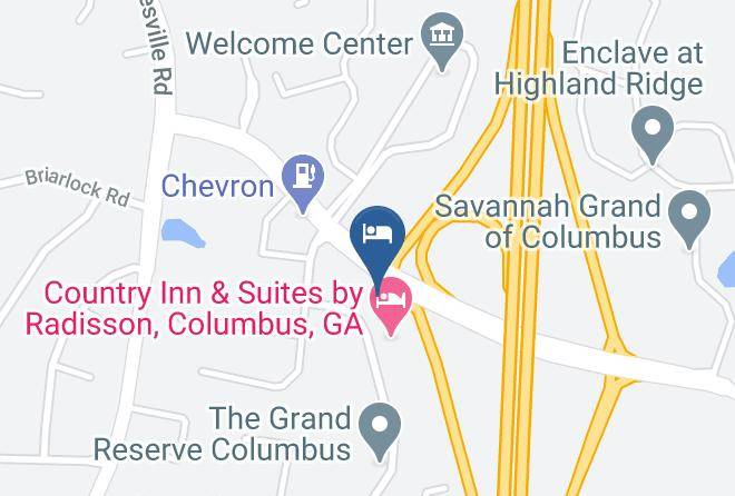 Muscogee - Microtel Inn & Suites By Wyndham Columbus North Maps