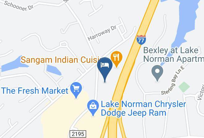 Mecklenburg - Microtel Inn & Suites By Wyndham Cornelius Lake Norman Maps