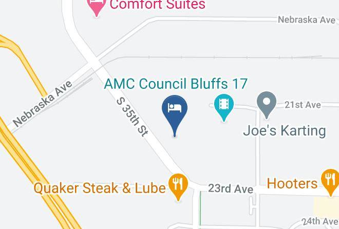 Pottawattamie - Microtel Inn & Suites By Wyndham Council Bluffs Omaha Maps
