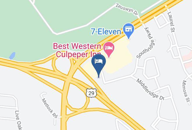 Culpeper - Microtel Inn & Suites By Wyndham Culpeper Maps