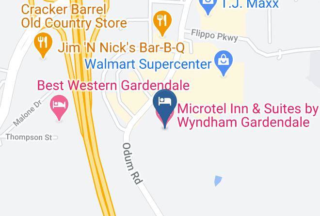 Jefferson - Microtel Inn & Suites By Wyndham Gardendale Maps
