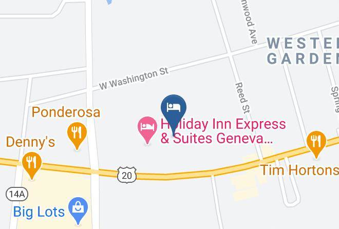 Microtel Inn & Suites By Wyndham Geneva Map