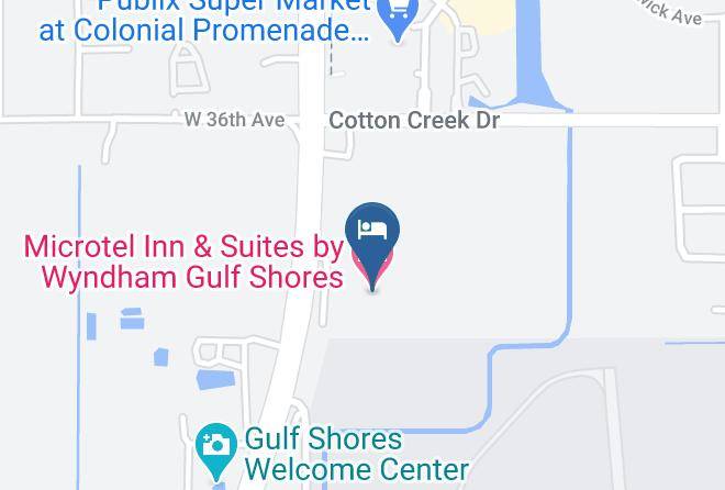 Baldwin - Microtel Inn & Suites By Wyndham Gulf Shores Maps