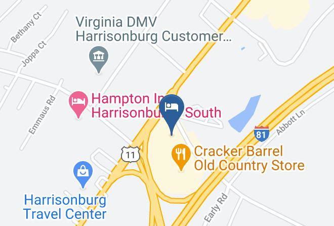 Harrisonburg City - Microtel Inn & Suites By Wyndham Harrisonburg Maps