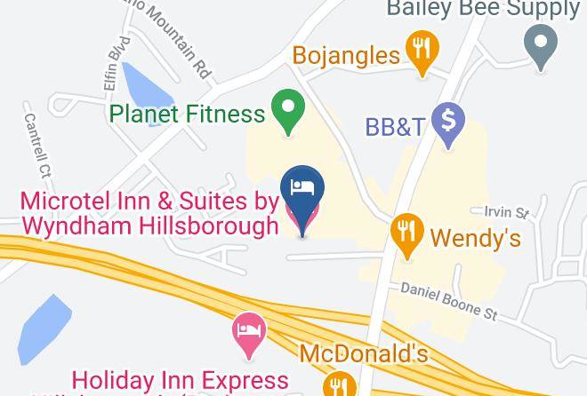 Microtel Inn & Suites By Wyndham Hillsborough Map