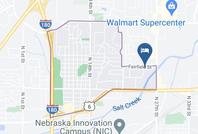 Microtel Inn & Suites By Wyndham Lincoln Map