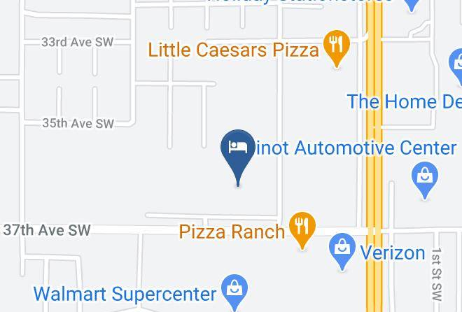Ward - Microtel Inn & Suites By Wyndham Minot Maps