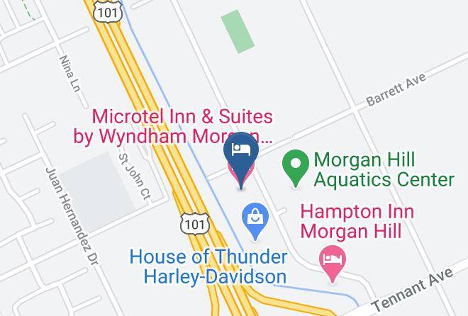 Santa Clara - Microtel Inn & Suites By Wyndham Morgan Hill San Jose Area Maps