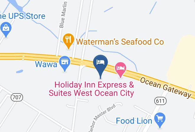 Worcester - Microtel Inn & Suites By Wyndham Ocean City Maps