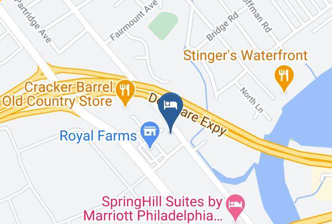 Delaware - Microtel Inn & Suites By Wyndham Philadelphia Airport Ridley Maps