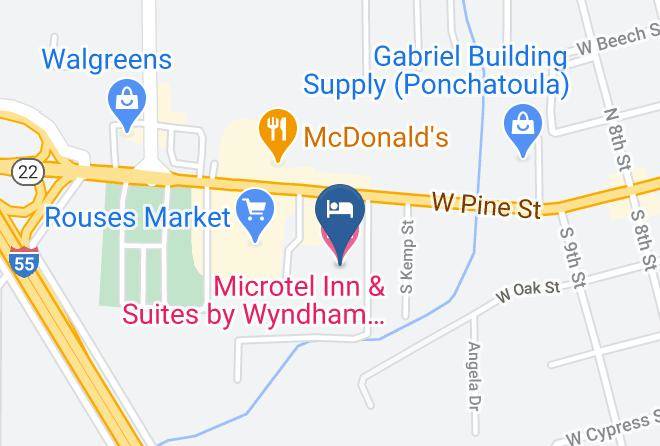 Tangipahoa Par - Microtel Inn & Suites By Wyndham Ponchatoula Hammond Maps