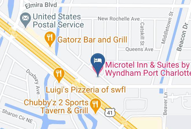 Charlotte - Microtel Inn & Suites By Wyndham Port Charlotte Maps