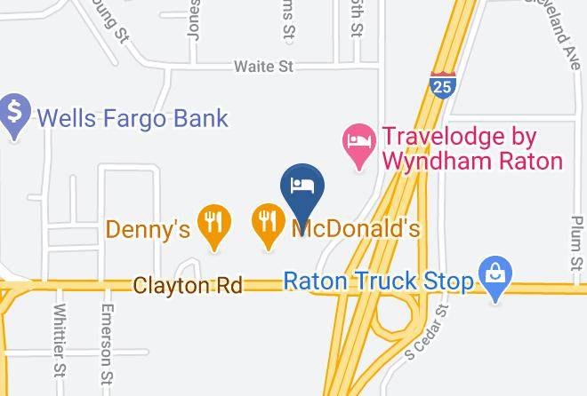 Colfax - Microtel Inn & Suites By Wyndham Raton Maps