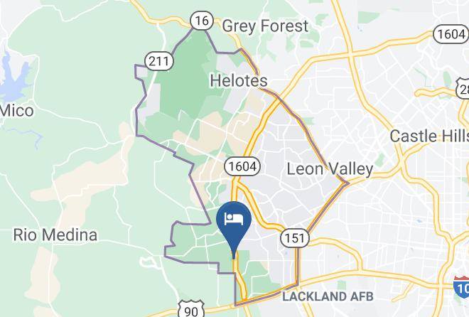 Bexar - Microtel Inn & Suites By Wyndham San Antonio By Seaworld Maps