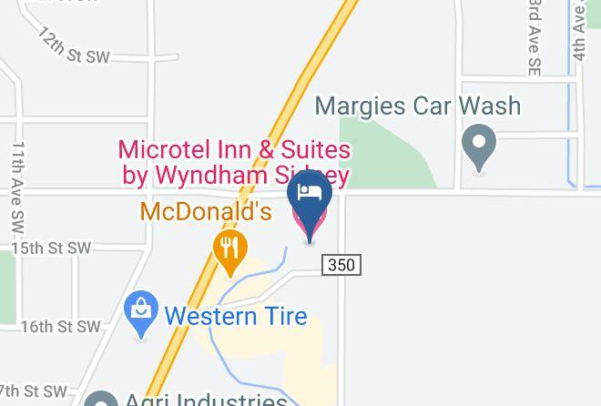 Richland - Microtel Inn & Suites By Wyndham Sidney Maps