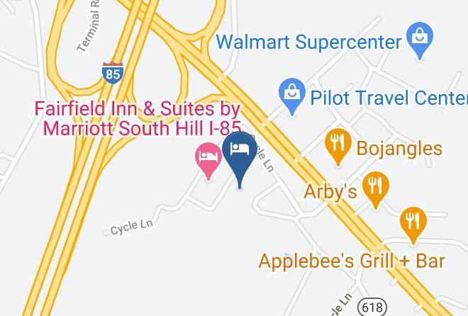 Mecklenburg - Microtel Inn Suites By Wyndham South Hill Maps