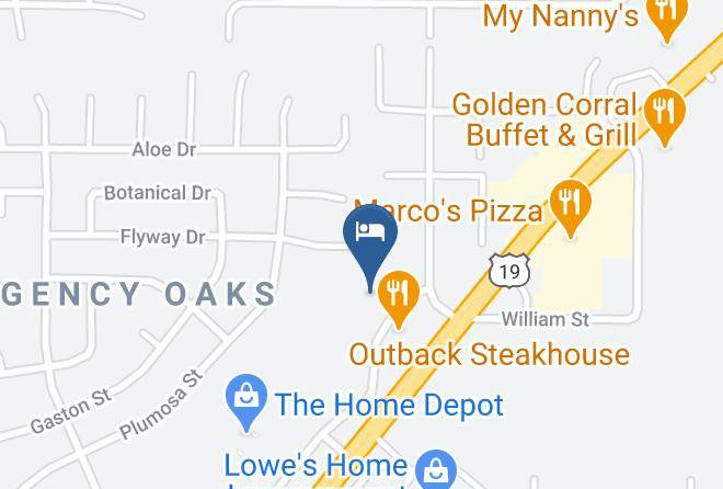 Hernando - Microtel Inn & Suites By Wyndham Spring Hill Weeki Wachee Maps