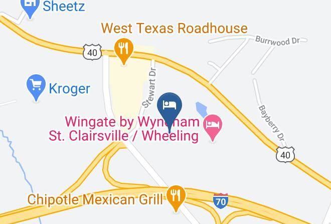 Belmont - Microtel Inn & Suites By Wyndham St Clairsville Maps