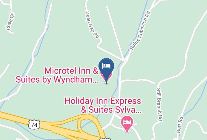 Jackson - Microtel Inn & Suites By Wyndham Sylva Dillsboro Area Maps