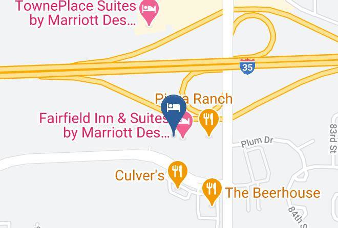Polk - Microtel Inn & Suites By Wyndham Urbandale Des Moines Maps