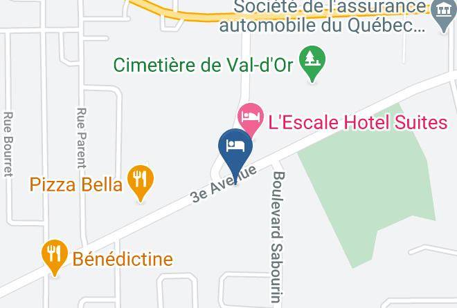 La Vallee De L Or Regional County Municipality - Microtel Inn & Suites By Wyndham Val D Or Maps