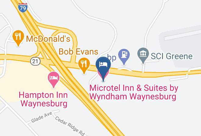 Greene - Microtel Inn & Suites By Wyndham Waynesburg Maps