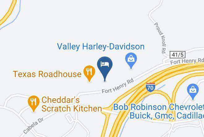 Microtel Inn & Suites By Wyndham Wheeling At The Highlands Map