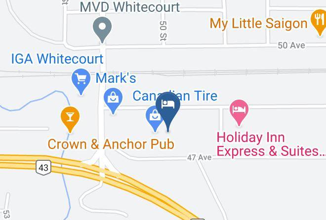 Division 13 - Microtel Inn & Suites By Wyndham Whitecourt Maps