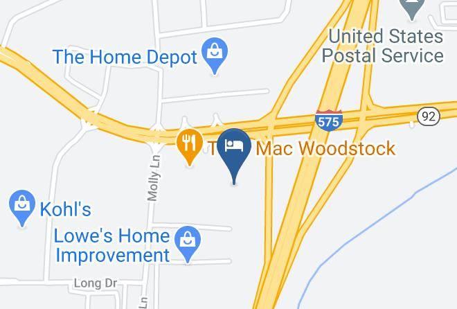 Cherokee - Microtel Inn & Suites By Wyndham Woodstock Atlanta North Maps