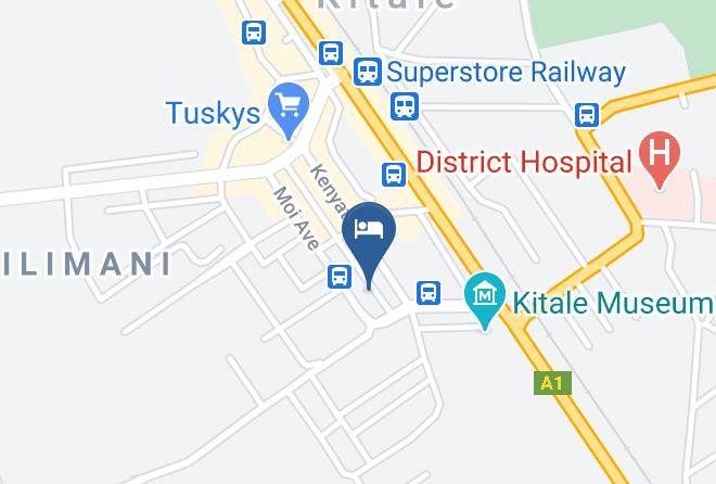 Trans Nzoia - Mid Africa Hotel Maps