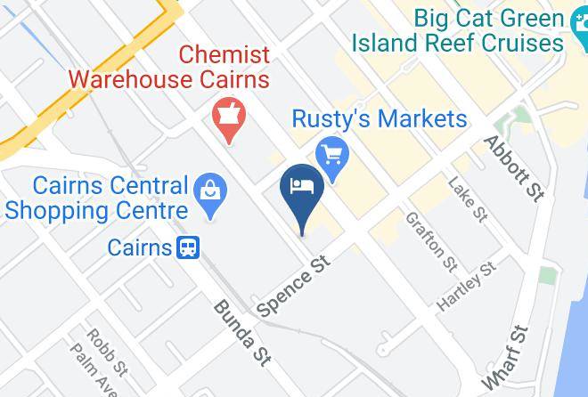 Cairns - Mid City Luxury Suites Maps
