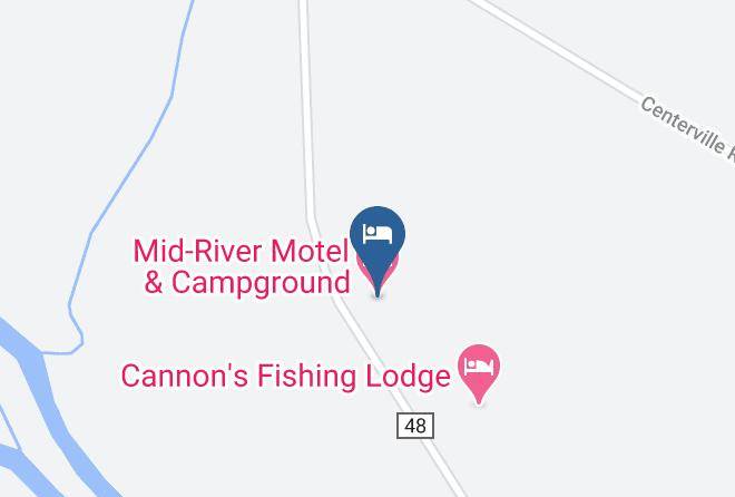 Mid River Motel & Campground Map