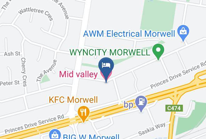 Latrobe - Mid Valley Motel Maps