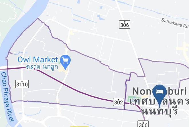 Mida Hotel Ngamwongwan Map