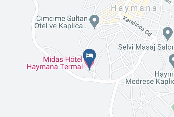 Haymana - Midas Hotel Haymana Termal Maps