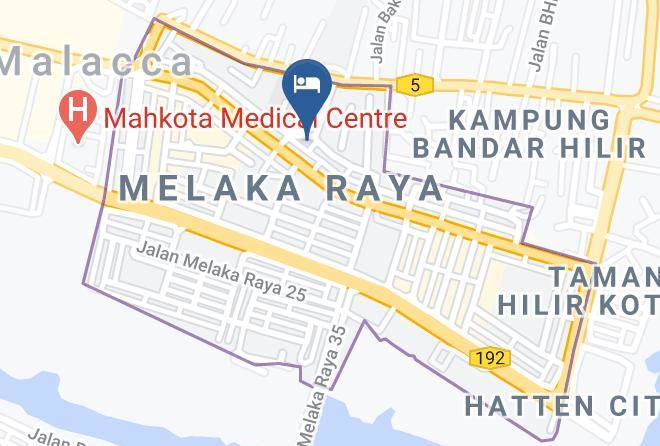 Melaka Tengah - Midcity Hotel Melaka Maps
