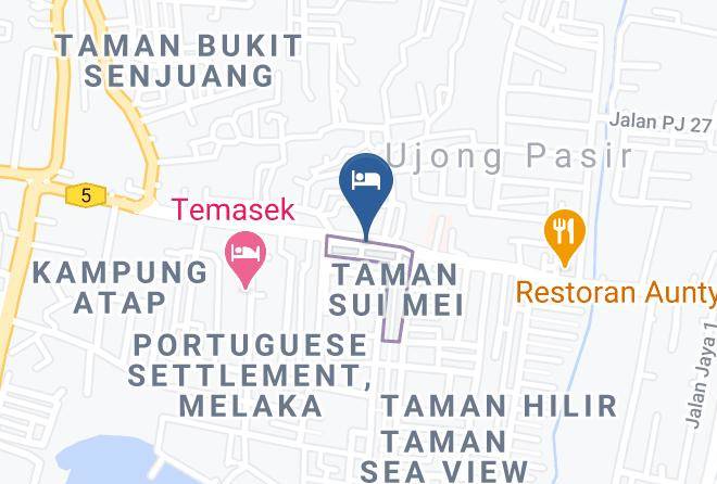 Melaka Tengah - Coastal Park Hotel Maps