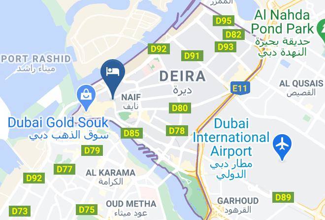 Dubai - Middle East Hotel Maps