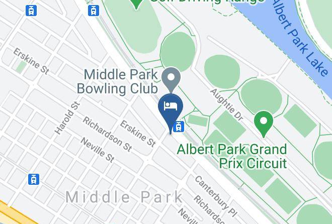 Port Phillip - Middle Park Hotel Maps