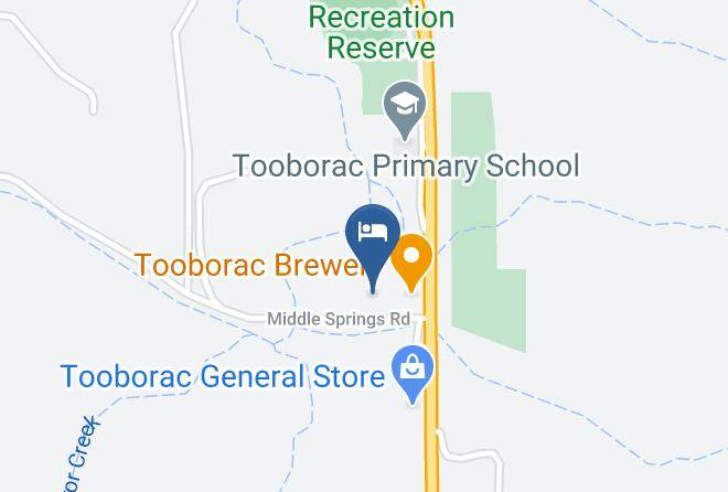 Mitchell - Middle Springs Lodge Bnb Maps
