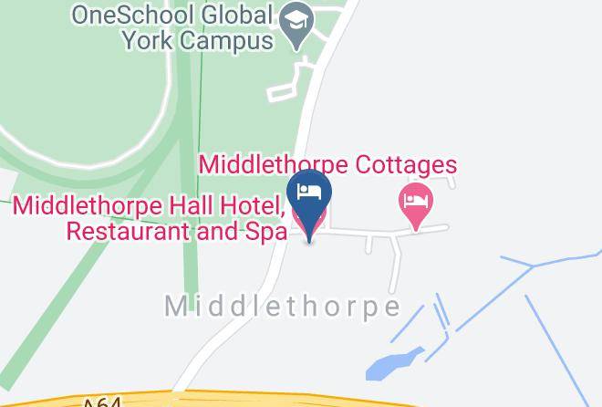 York - Middlethorpe Hall Hotel Restaurant And Spa Maps