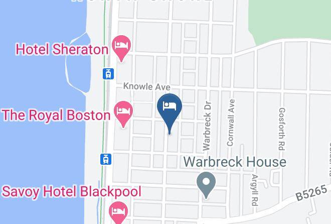 Blackpool - Middleton Hotel Maps