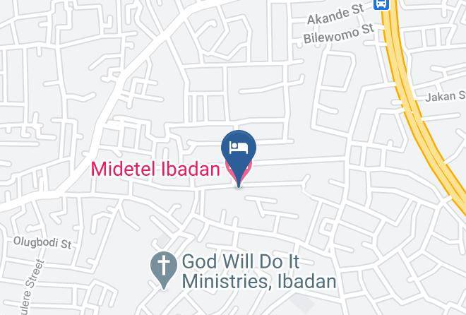 Ibadan - Midetel Ibadan Maps