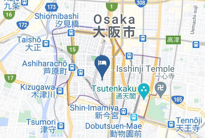 Osaka City Naniwa Ward - Midi International Maps