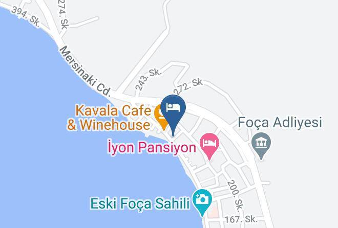 Foca - Midilli Konak Maps