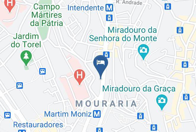 Lisbon - Midis Alojamento Local Maps
