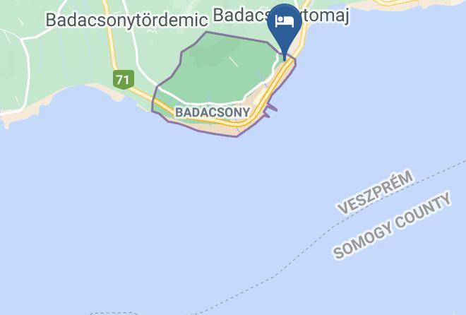 Badacsonytomaj - Miditourist Kft Maps