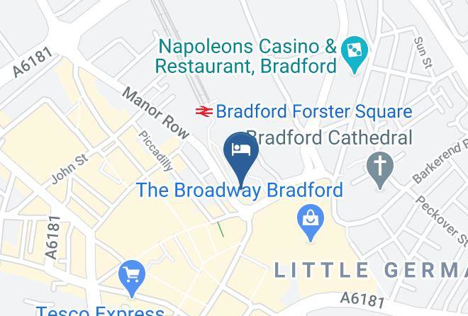 Bradford - Midland Hotel Bradford Maps