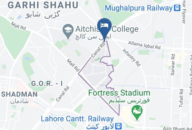Islamabad - Midland Hotel Maps
